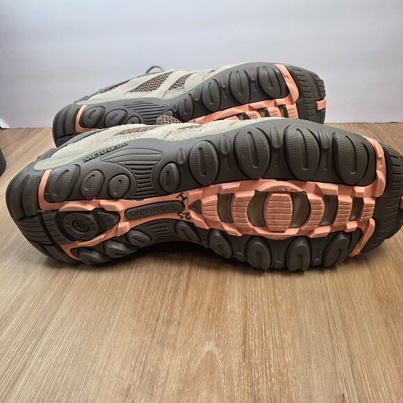 Merrell Alverstone Hiking Shoes Women's Gray Pink Waterproof Outdoors - 9.5 - Picture 5 of 6